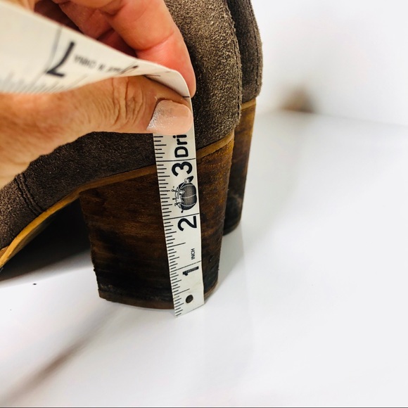 Splendid Suede Leather Ankle Boots 7 1/2 - Picture 6 of 13